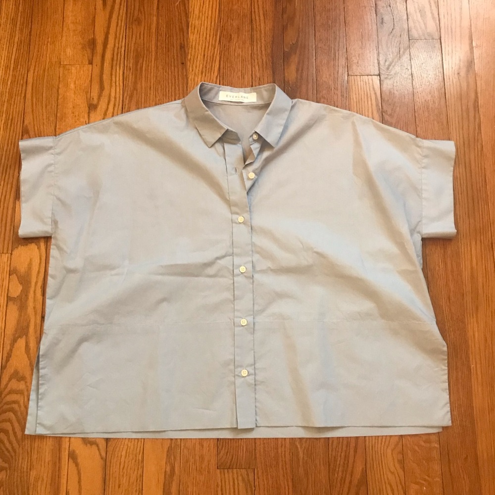Everlane Short Sleeve Square Shirt
